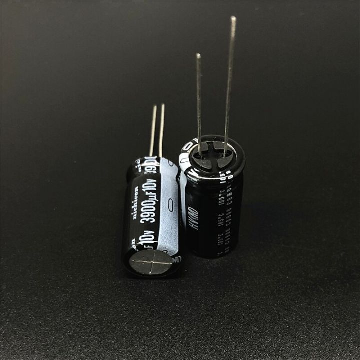 5pcs-50pcs-3900uf-10v-nichicon-hv-series-12-5x25mm-extremely-low-impedance-10v3900uf-aluminum-electrolytic-capacitor