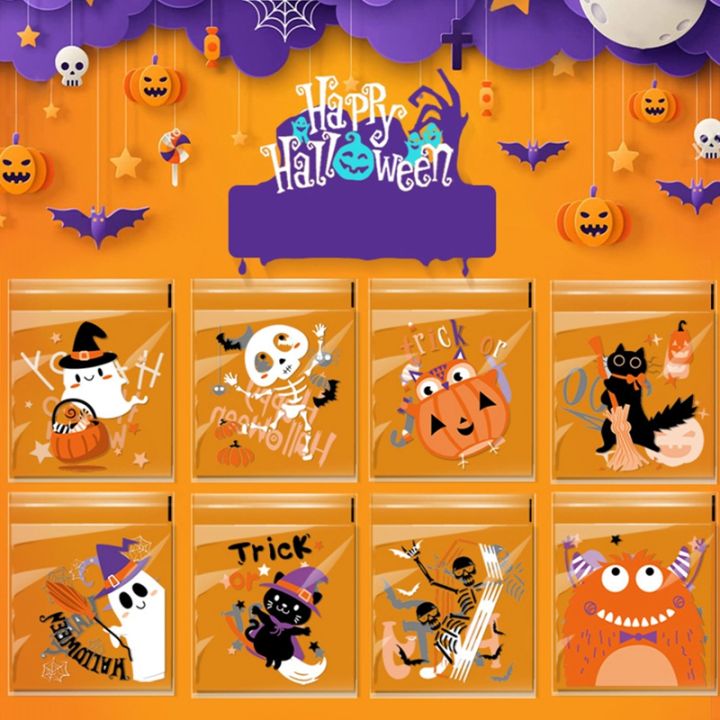 ready-100pcs-halloween-plasti-candy-cookie-bag-trick-or-treat-kids-gift-biscuit-snack-baking-package-bag-happy-halloween-decoration