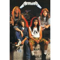 โปสเตอร์ รูปภาพ วงดนตรี Metallica เมทัลลิกา โปสเตอร์ ภาพวงดนตรี โปสเตอร์ติดผนัง โปสเตอร์สวยๆ poster