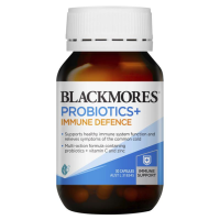 Blackmores Probiotics Immune Defence แบลคมอร์ส โปรไบโอติก Immune Defence 30 แคปซูล หมดอายุ 31/10/2023