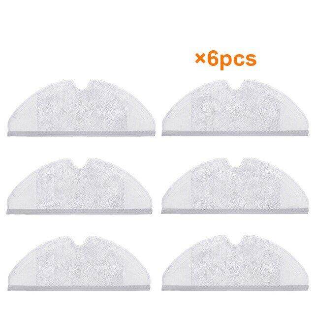 เศษผ้าไม้ม็อบทำความสะอาดแห้งเปียกสำหรับ Roborock S5max S5 S50 S51 S55