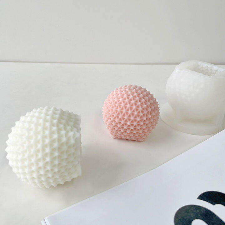 ball-candle-silicone-mold-plaster-ornament-soap-candle-diy-plaster-hand-soap-geometric-candle-candle-mould-mold