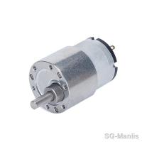 【YF】✲✆  6V/12V/24V Miniature Torque Reduction Speed Reversible Electric Geared Motor 7 960RPM JGB37—520