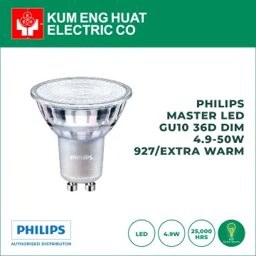 Philips ledspot mv value deals gu10 4.9 w 927 36d