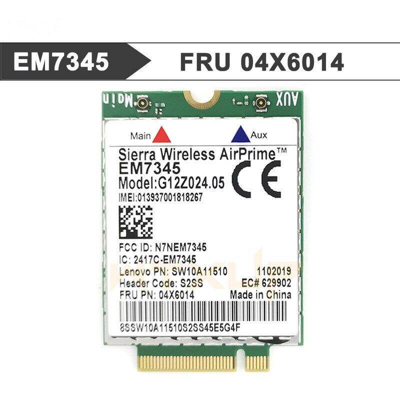 FOR Lenovo ThinkPad EM7345 4G LTE Mobile Broadband 4G CARD WWAN EM7345
