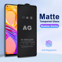 กระจกเทมเปอร์แบบเต็มหน้าจอ AG Frosted For Realme GT Master 9i 8i 7i 6i 5i 9 8 7 6 5 3 Pro C2 C3 C11 C12 C15 C17 C20 C20Y C21 C21Y C25 C25s C31 C35 Narzo 50A Prime 50i 30A 20 X50 XT X3 SuperZoom