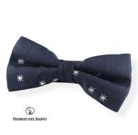 GIORGIO DEL SARTO One-Fold Silk Bow Tie โบว์ไทผ้าไหมหนึ่งจีบ