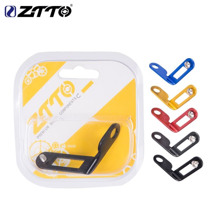 worth-buy-ztto-อะไหล่รถจักรยานกรอบป้ายทะเบียนติดถนน-mtb-ที่ยึดเกียร์คงที่การ์ดแข่งรถแร็คใบอนุญาตด้านหลังเบามาก