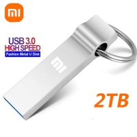 USB แฟลชไดร์ฟโลหะ2TB 1TB 512GB 256GB 128GB สำรองข้อมูลแฟลชดิสก์ USB คอมพิวเตอร์ความเร็วสูงกันน้ำแท่งหน่วยความจำ USB