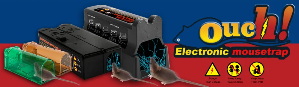 Electric Mouse Trap That Kills Instantly For Indoor And Outdoor, Anti  Escape Extra Large 7000V Electronic Mouse Trap, Electronic Rat Trap Rodent  Zapper For Capturing Mice, Chipmunk And Rat 