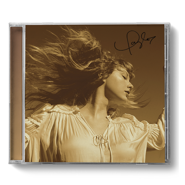 Signed Fearless (Taylor's Version) CD by Taylor Swift (US Import