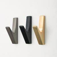 Metal Matte Wall Hooks Bathroom Accessories Coat Hooks Towel Hook Creative for Key Hat Bag Home Decorative Hook