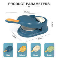 2 In 1คู่มือ Dumpling Maker แป้งกดชุดเครื่องมือ DIY Dumpling Wrapper Maker Ravioli แม่พิมพ์ทำครัว Pastry Tools