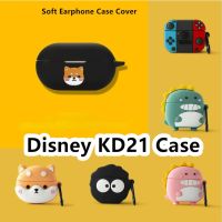READY STOCK! Solid cartoonfor&amp;color  Disney KD21 Soft Earphone Case Cover