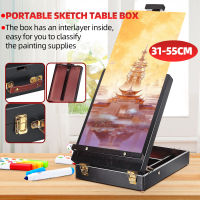 Wooden Easel for Painting Easel Drawing Table Box Oil Paint Laptop Accessories Painting Art Supplies For Artist Children