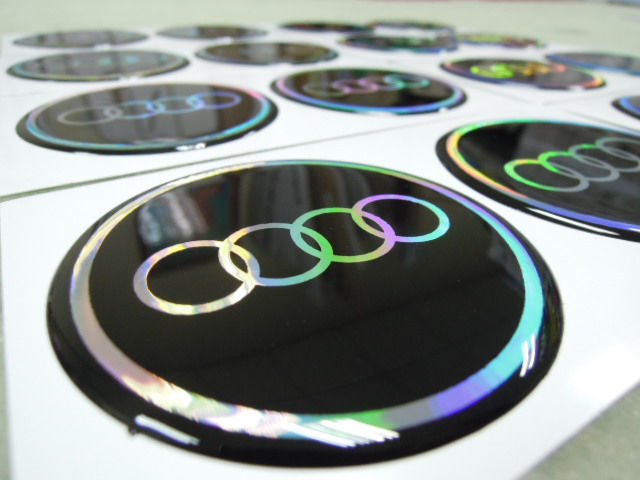 สติ๊กเกอร์เทเรซิ่นนูนอย่างดี-โลโก้-ออดี้-logo-audi-ติดรถ-แต่งรถ-sticker-ติดดุมล้อ-กลม-สติ๊กเกอร์-สติกเกอร์-ดุมล้อ