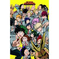 Ready Stock My Hero Academia Anime Poster Tin Painting Tin Sign Metal Sign Wall Decoration - Sb84 Size: 20cm X 30cm（Contact the seller, free customization）