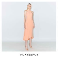 VICKTEERUT (ราคาปกติ 16,500-.) Halter Neck Drape Dress เดรสคล้องคอ จับเดรป