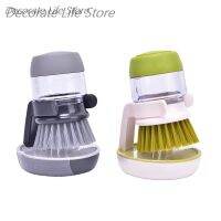 【hot】☍♝  1PC Cleaning Brushes Dish Washing Dispenser Refillable Pans Cups Bread Bowl Scrubber Goods Accessories Gadgets