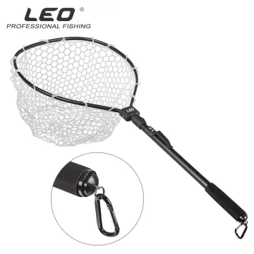 Fish Landing Net, Portable Aluminum Alloy Fast Folding Fish Net Foldable  Fly Fishing Dip Net Fishing Gear Equipment
