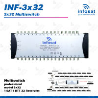 INFOSAT Multi Switch รุ่น INF-3X32 มัลติสวิทซ์ (เข้า3ออก32)