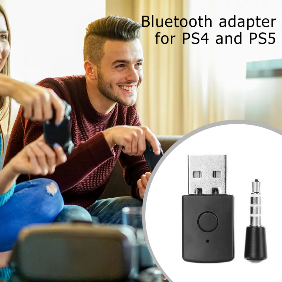 bluetooth-compatible dongle usb adapter for ps4 3.5mm Bluetooth-compatible  4.0+USB Adapter for PS5 Stable Performance Earphone