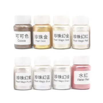12 Pcs/set DIY Crystal Epoxy Filler Slime Dye Powder Pearl Pigments  Colorants for Soap Candle