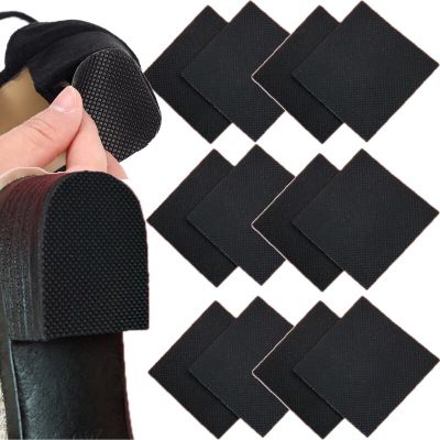 12PC Heel Soles Protector for Men Rubber Repair Outsole Anti Slip Cover Replacement Sole Sticker DIY Cushion Patch Protect Sheet Shoes Accessories