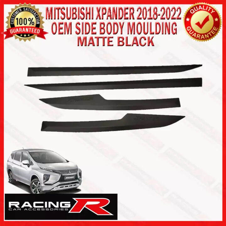 Mitsubishi Xpander 2018 to 2023 OEM Side Body Moulding Matte Black