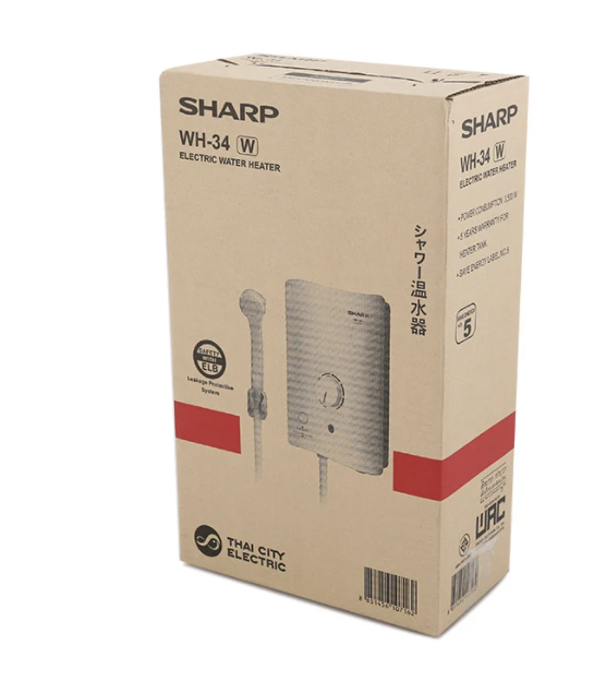 เครื่องทำน้ำอุ่น-sharp-รุ่น-wh-34-3-500-วัตต์-รับประกันหม้อต้ม-5-ปี