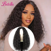 Bela Synthetic Wigs Water Wigs for Black Women Long Deep Wave Wigs Hair Heat Resistant Half Hand Tied Cosplaly Wigs Party