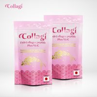 1แถม1 Collagi Collagen peptide 50,000 mg. plus vitamin c 30mg. คอลลาจิ คอลลาเจนจากประเทศญี่ปุ่น เพิ่ม วิตามินซี 30มิลลิกรัม. ?? (2ซอง)