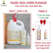 Nước rửa chén sinh học Fuwa3E can 3.8L