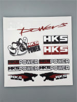 HKS Car 3D Sticker Motorcycle Sticker Bike Body Sticker Scratch Sticker Waterproof Sticker