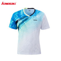 Kawasaki Badminton T-Shirt Men Tennis Shirt Quick Dry Short-Sleeve Training Special Price Shirts For Male ST-Q1326