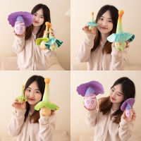 Floating Genshin Aranara Impact Plush Toy Cartoon Design Purple Blue Green Gift