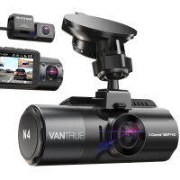 Vantrue N4 Dash Cam 4พันบันทึกวิดีโอรถ3 In 1รถ DVR Dashcam กล้องมองหลังด้วย GPS อินฟราเรด Night Vision สำหรับรถบรรทุกภาษี