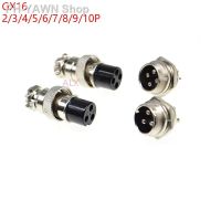 1SETS GX16-2/3/4/5/6/7 16mm Diameter aviation plug socket Circular connector GX16 2PIN 3PIN 4PIN 5PIN Male Female connectors