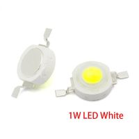 10PCS/LOT 1W LED White 3.4 - 3.6v high power led bead high brightness white LED Diode Beads Electrical Circuitry Parts