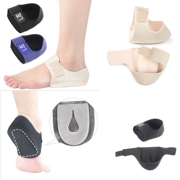 mp0y-บรรเทา-plantar-fasciitis-ยาง-ปรับได้-ถุงเท้าป้องกันเจล-แผ่นรองพื้น-แขนป้องกันส้นเท้าด้านหลัง-แผ่นป้องกันส้นเท้า