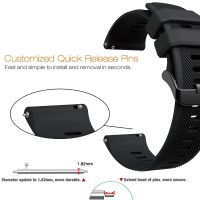 For Xiaomi Mi Watch Color Sports Edition 22mm Silicone Strap Smartwatch Replacement Stripe Texture Patterns celet Accessories