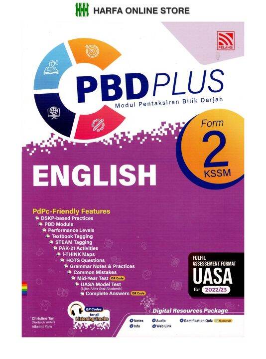 Buku Latihan PBD Plus Modul Pentaksiran Bilik Darjah English Form 2 ...