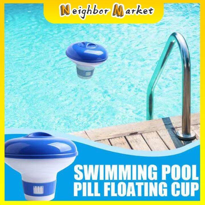 Swimming Pool Chemical Floater Chlorine Bromine Tablets Floating