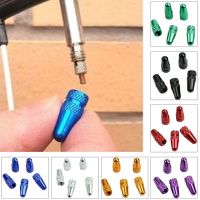 Portable 5Pcs Bicycle MTB Presta Wheel Rim Tyre Stem Air Valve Cap Dust Cover