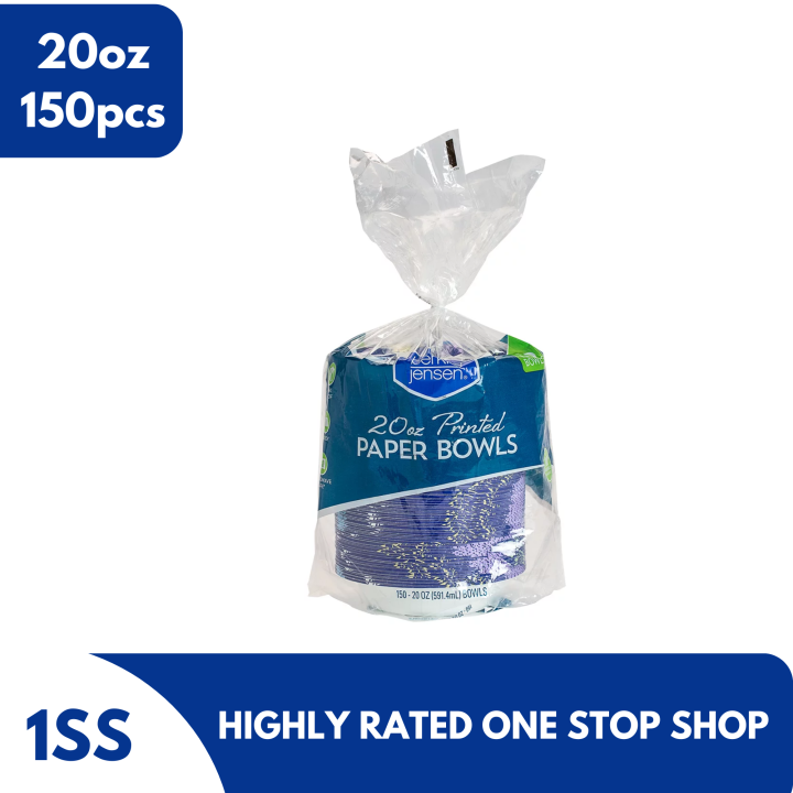 Berkley Jensen Premium Paper Bowls, 150pcs Lazada PH