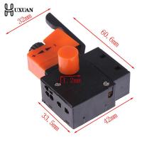 1pc AC 220V/4A FA2/61BEK Adjustable Speed Switch Plastic Metal For Electric Drill Trigger Switches New