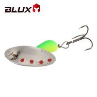 BLUX AR S Blade Rotating Spinner 3.5g Metal Lure Brass Hard Artificial Spoon Bait Copper Freshwater Creek Trout Fishing Tackle