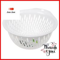 ตะแกรงล้างผักกลม MICRONWARE 28 ซม. สีขาวKITCHEN MESH ROUND MICRONWARE 28CM WHITE **มีบริการชำระเงินปลายทาง**