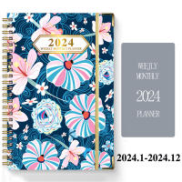 Weekly Planner Appointment Organizer English Calendar Office Agenda Organizer Time Management Notebook