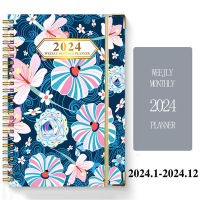 Personal Appointment Journal Weekly Planner English Calendar Office Agenda Organizer Time Management Notebook
